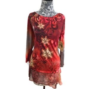 One World | Holiday Blouse